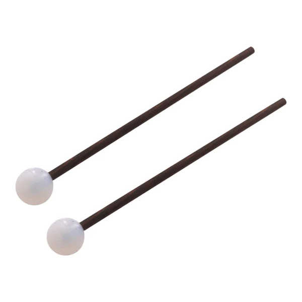 Fashionable Maxbell 2Pcs Drumsticks Replace Part Accessory Xylophone Mallet for Beginners Gifts White Natural