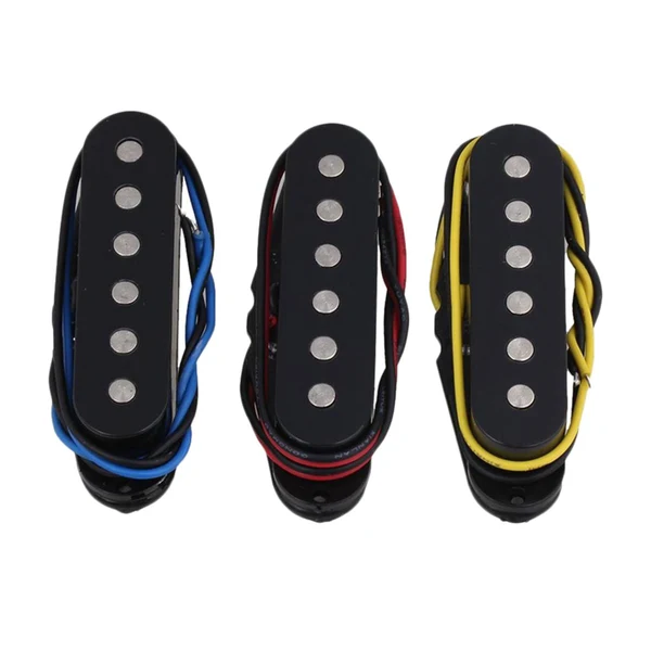 Functional Maxbell 3x Copper Guitar Pickups Bridge Pickups for Electric Guitar Accessories Black Eco-Friendly