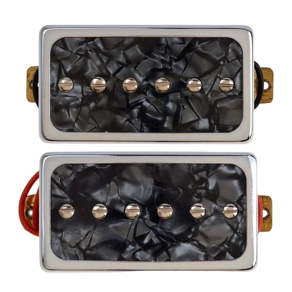 Fashionable Maxbell Universal Single Coil Pickups Durable Soap Bar for LP Electric guitar Gray Pearl Casual