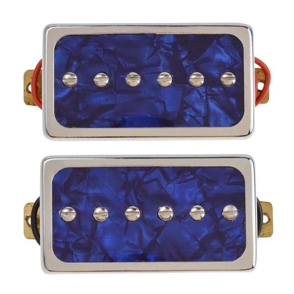 Relaxed Maxbell Universal Single Coil Pickups Durable Soap Bar for LP Electric guitar Blue Pearl Traditional