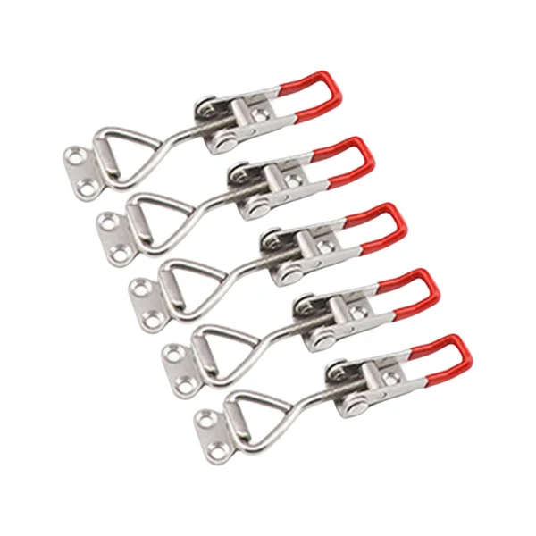 Exceptional Maxbell 5x Toggle Clamp Stainless Steel Sturdy Anti Slip for Furniture Hardware without keyhole Secure