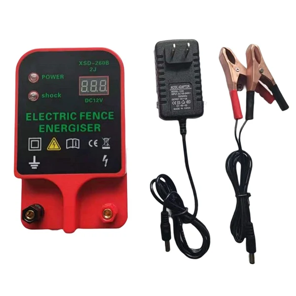 Proven Maxbell Multipurpose Electric Fence Energizer Prevent Poultry Control for Farm US Artisan