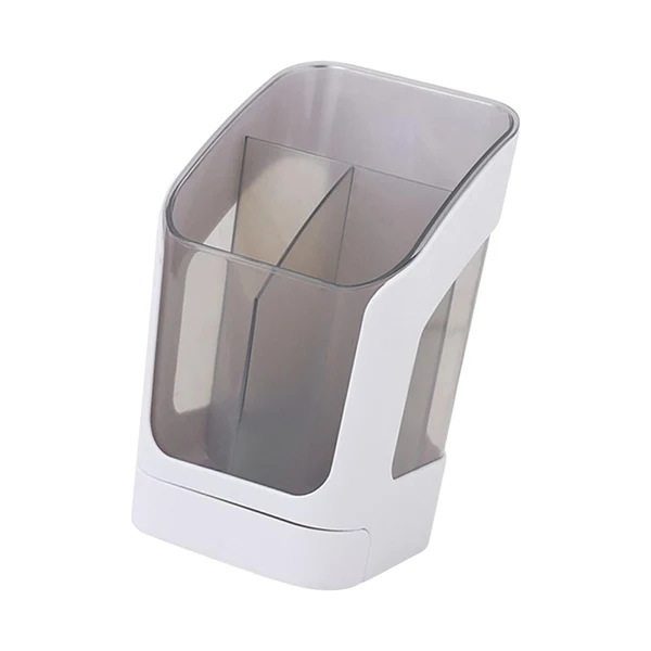 Safe Maxbell Desktop Organizer Divider Cosmetic Tools Holder Cup for Home Desk Vanity White Professional