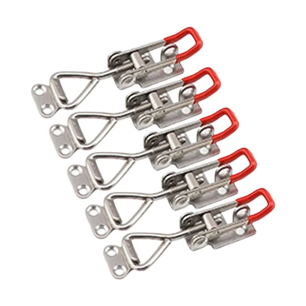 Breathable Maxbell 5x Toggle Clamp Stainless Steel Sturdy Anti Slip for Furniture Hardware with keyhole Comfortable