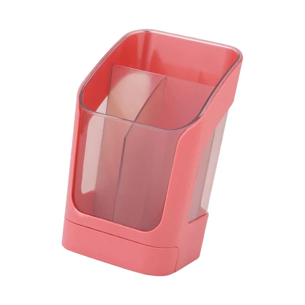 Breathable Maxbell Desktop Organizer Divider Cosmetic Tools Holder Cup for Home Desk Vanity Pink Outstanding