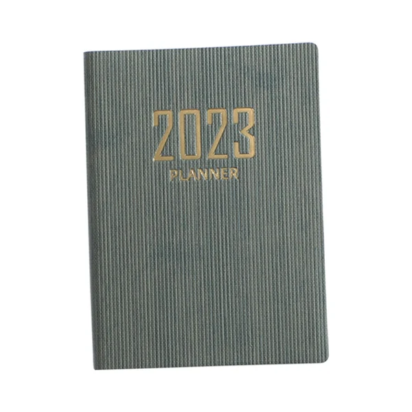 Easy-to-Use Maxbell Monthly Planner 2023 Journal A7 Notebook Planner Notepads Project Planning Dark Green Sustainable