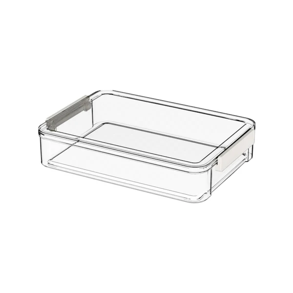 Elite Maxbell File Container Box Holder with Cover Clear for office Project Case Large High-Quality