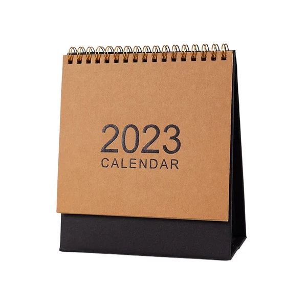 Convenient Maxbell Daily Flip Calendar Yearly Calendar Planner Desktop for ideas Meetings Small and Black Certified