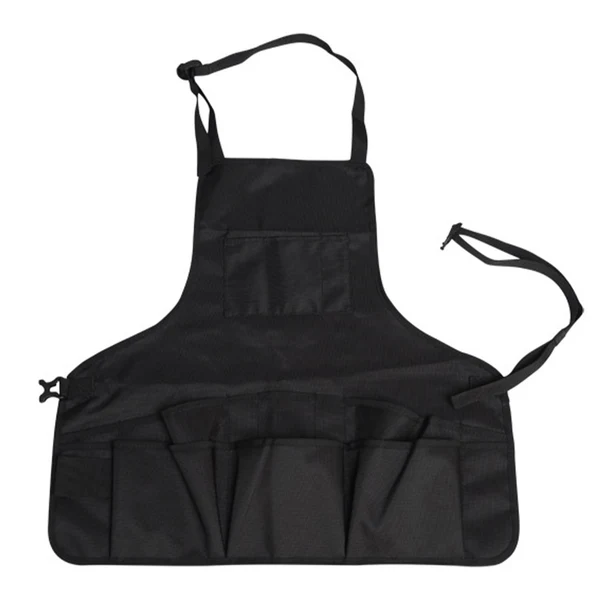 Easy-to-Use Maxbell Multi Pockets Workshop Apron Gardening Aprons for Hotel Repairman Waiter Convenient