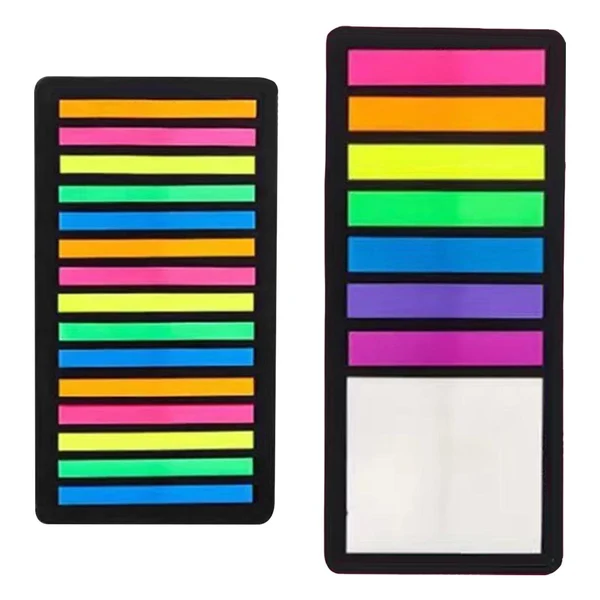 Trusted Maxbell 2Pcs Fluorescent Sticky Tabs Sticky Notes Flags Stickers for Magazines Innovative