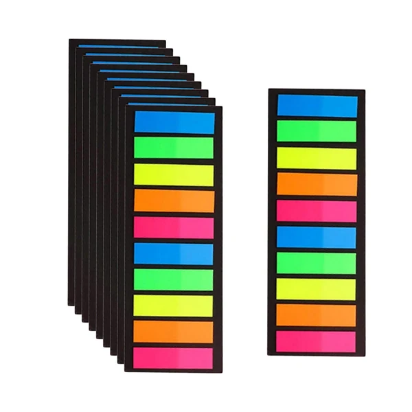 Durable Maxbell Page Tabs Practical Colorful Sticky Tabs for Office Catalogs Index Dorm Flat Carefully Designed