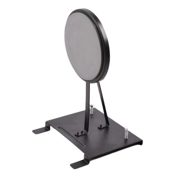 Fast Maxbell Drum Pad Musical Mute with Drum Pedal Durable for Training Beginner Drummer Gray Genuine