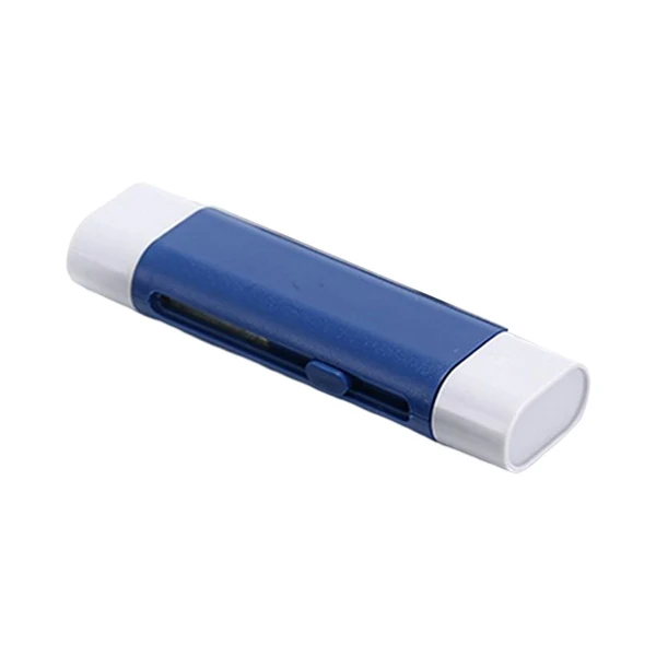 Flexible Maxbell Guitar Cleaner String Care Eraser String Cleaning Tool for Bass Violin Blue Convenient