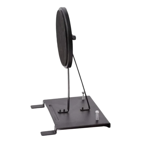 Luxury Maxbell Drum Pad Musical Mute with Drum Pedal Durable for Training Beginner Drummer Black Classic