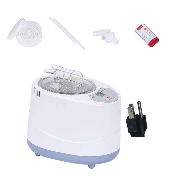 Easy-to-Use Maxbell Steam Sauna US Plug 9 Temperature Levels Home SPA for Fumigation Machine Verified