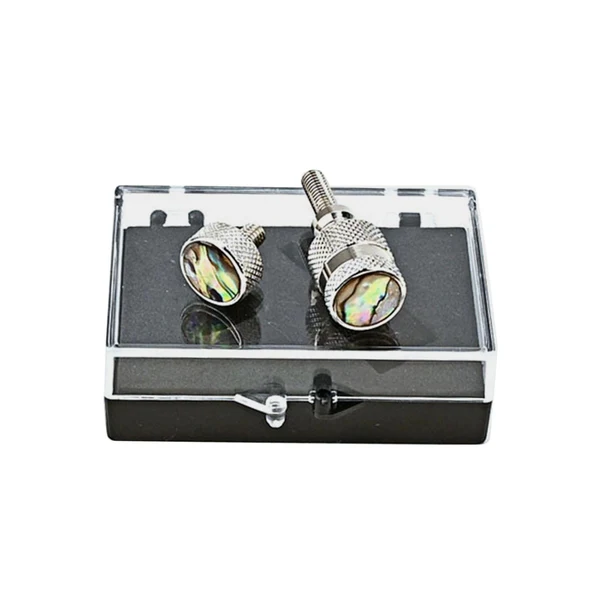 Long-Lasting Maxbell 2 Pieces Sax Neck Tightening Screws Improve Voice for Professional Players 4mm Green