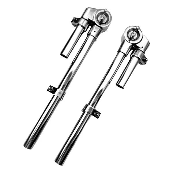 Crafted Maxbell 2x Drum Holder Stand Hardware for Tom Drum Percussion Instrument Stylish