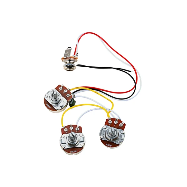 Trusted Maxbell Electric A250K B250K Potentiometer Prewired for Electric Guitar Accessory Relaxed