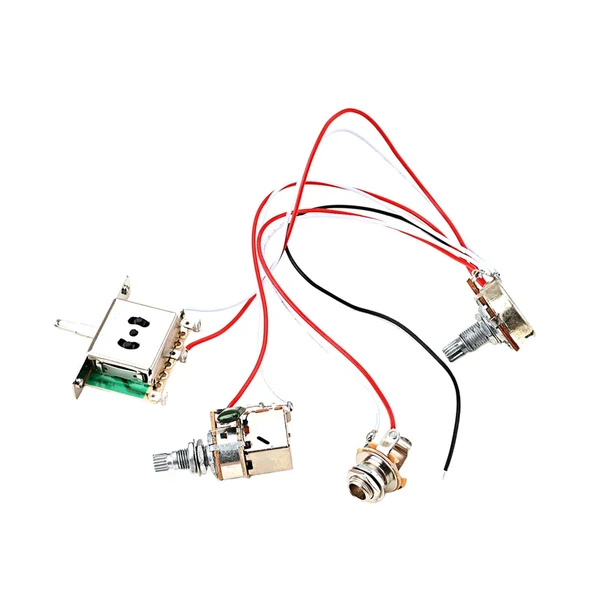 Trusted Maxbell Guitar Push Pull Switch Wiring Harness Potentiometer Prewired for Instrument Effective