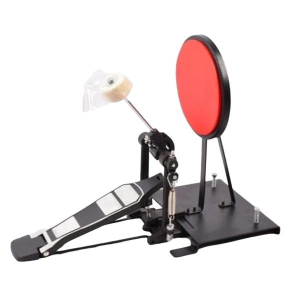 Classic Maxbell Drum Pad Musical Mute with Drum Pedal Durable for Training Beginner Drummer Innovative