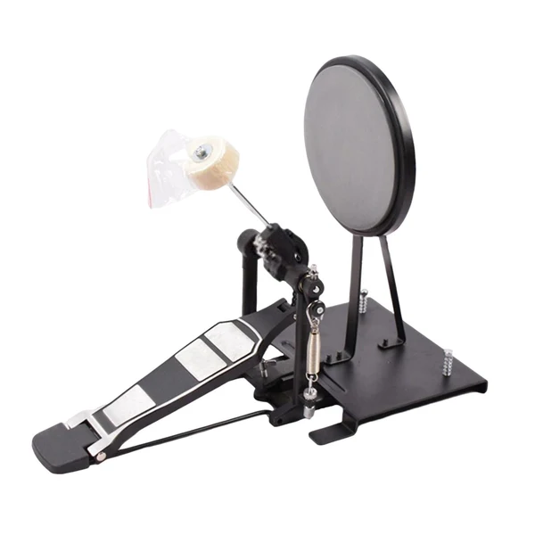 Innovative Maxbell Drum Pad Musical Mute with Drum Pedal Durable for Training Beginner Drummer Selected