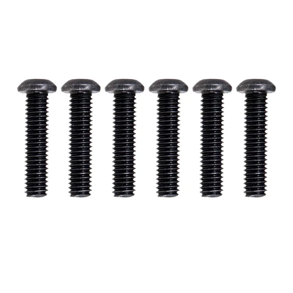 Advanced Maxbell Iron Guitar Bridge Saddles Screws Durable for Electric Guitar Bridge Parts Black Elegant