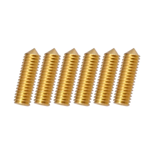Selected Maxbell Electric Guitar Bridge Saddles Locking String Screws for Instrument Parts Aureate Comfortable