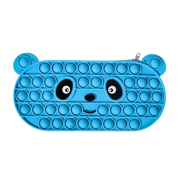 Classic Maxbell Bubble Pencil Box with Zipper Storage for School Supplies office Blue Quality