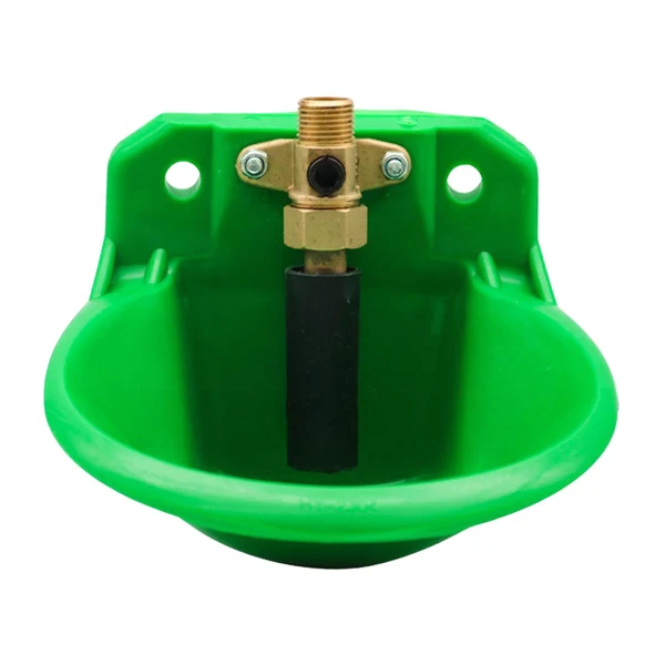 Luxury Maxbell Drinker Waterer Cup Farm Animal Feeder Drinker Livestock Drinking for Piglet Green Lightweight