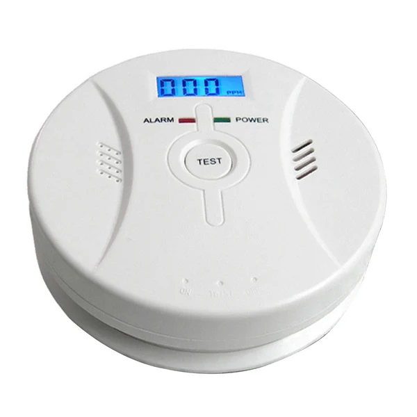 High-Grade Maxbell Smoke and Carbon Monoxide Detector Alarm Ceiling Mounted for Basement Attics Comfortable