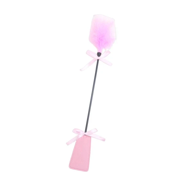 Genuine Maxbell French Feather ticklers whips floggers Games Teaser Soft for Lovers Pets Night Pink Practical