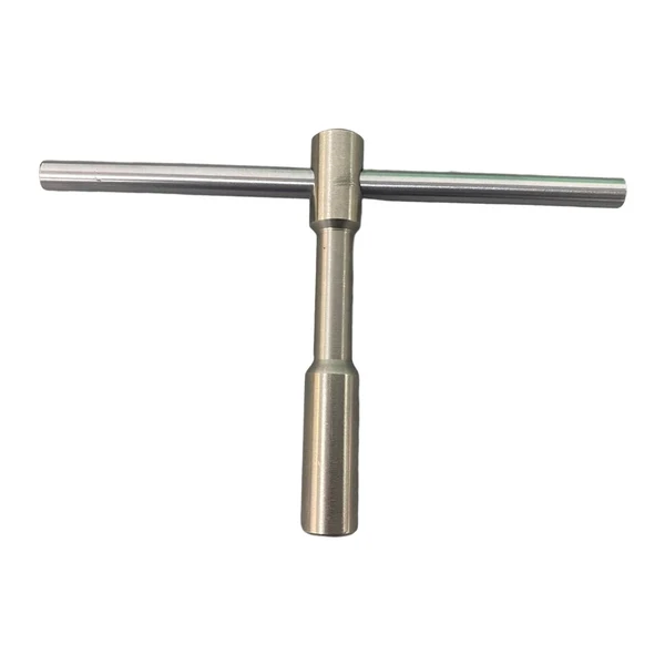 Crafted Maxbell Ratchet Tap Wrench Steel T Handle for Trumpet Brass Instrument Mouthpiece Tuning Wrench Versatile