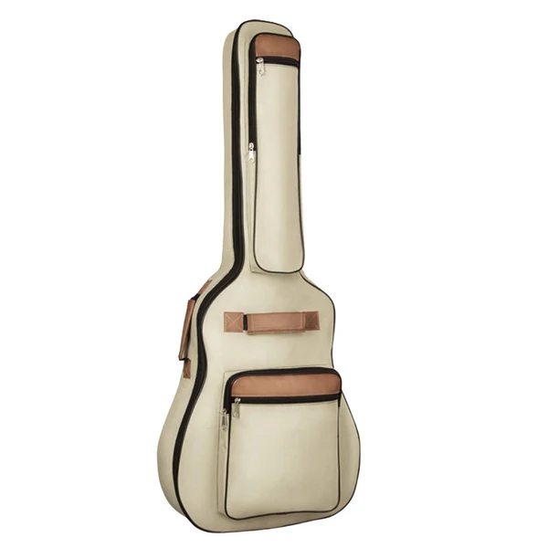 Trendy Maxbell Professional Electric Guitar Bass Bags Carrying Case Storage Handbag Travel khaki Soft