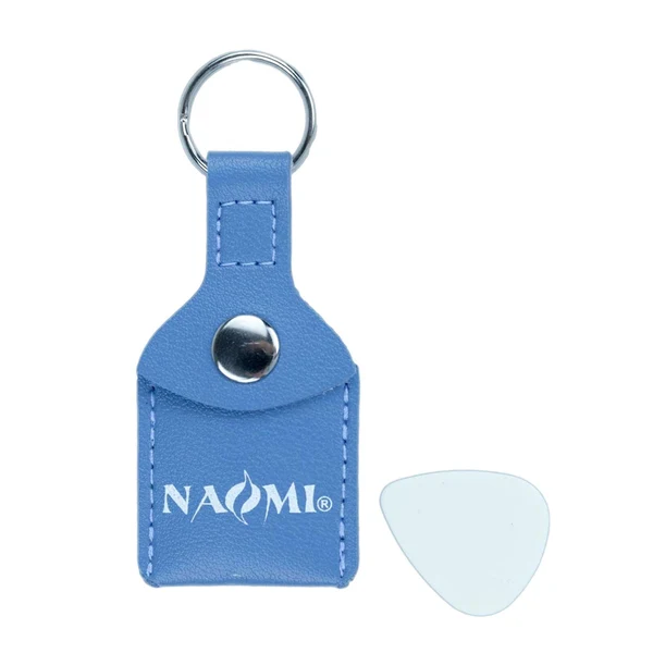Traditional Maxbell PU Leather Guitar Picks Holder Keyring Bag Keychain Guitar Accessories Selected