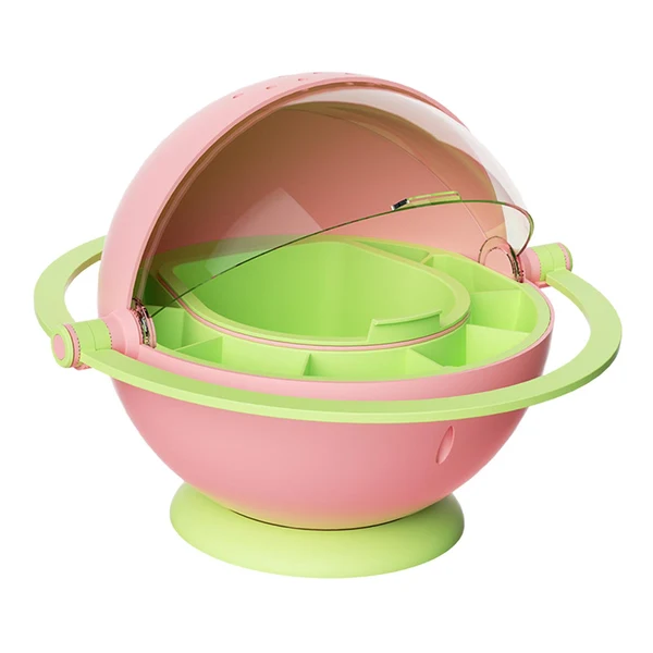 Original Maxbell Small Animal Breeding Case Transport Container Accessories for Kids Children Pink Green