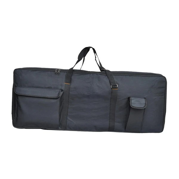 Natural Maxbell Electronic Keyboard Storage Case Waterproof Dual Zipper for Band Players Black Eco-Friendly