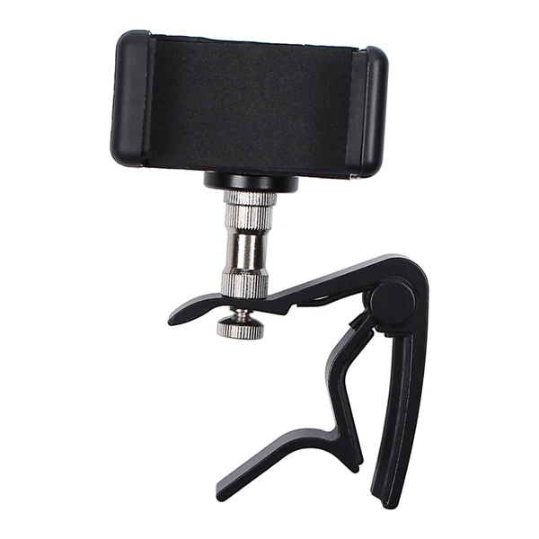 Recyclable Maxbell Smartphone Guitar Capo Guitar Phone Holder Rotation 360 Degree Spare Parts Enhanced