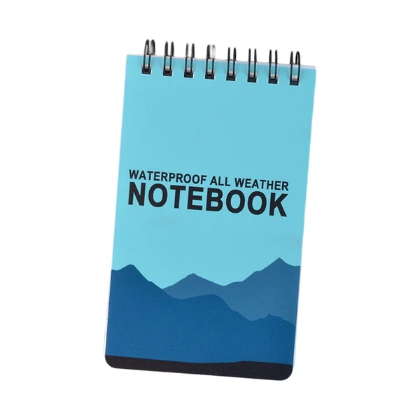 Long-Lasting Maxbell Spiral Notebook Writing Pads Pocket notebook for Office Stationry blue Crafted
