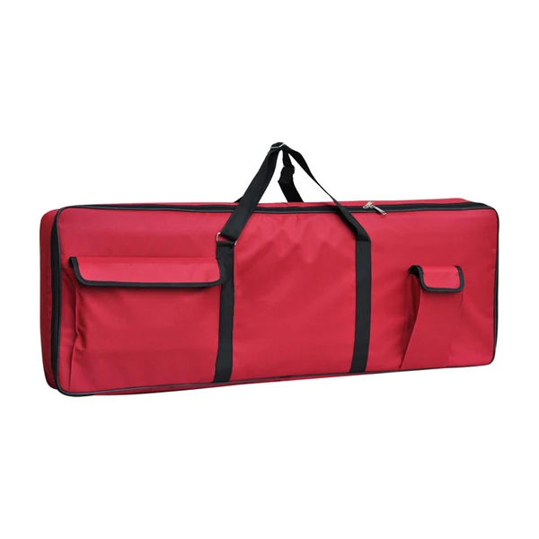 Excellent Maxbell Electronic Keyboard Storage Case Waterproof Dual Zipper for Band Players Red Eco-Friendly