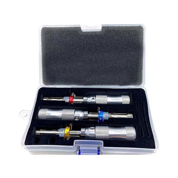 Soft Maxbell 3 Pieces Set Tubular Lock Pick Tools Kit 7.0MM 7.5MM 7.8MM Sturdy High-End