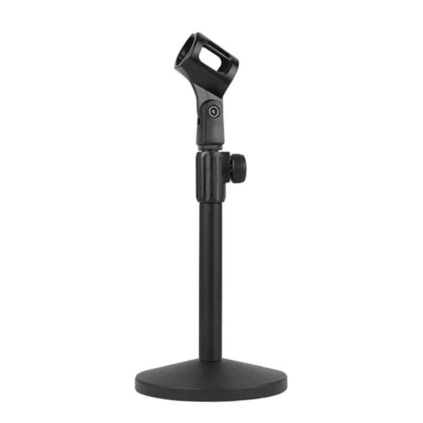 High-Performance Maxbell Table Mic Stand Universal Mic Clip Portable for Concert Ceremony Singing Exceptional