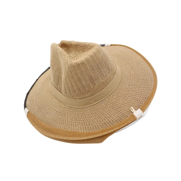 Traditional Maxbell Beekeeper Veil Hat Cowboy Hat for Beginner Fishermen Professional Beekeeper B Convenient