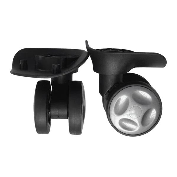 Detailed Maxbell 2 Pieces Suitcase Luggage Swivel Caster Wear Resistant Repair Luggage Wheels Style A Top-Quality
