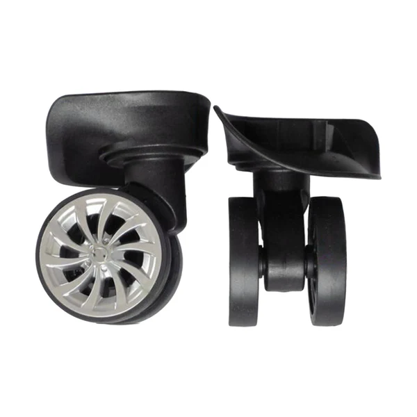 Trendy Maxbell 2 Pieces Suitcase Luggage Swivel Caster Wear Resistant Repair Luggage Wheels Style B Organic