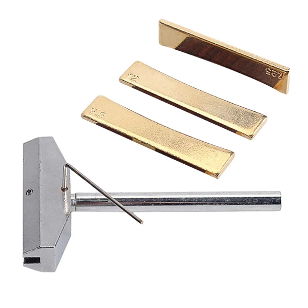 Proven Maxbell Electric Guitar Repair Tool with Press Caul Inserts for Electric Guitar Argent Smart
