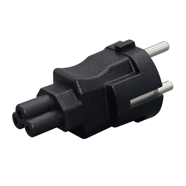 Quality Maxbell Plug Connector Travel Plug Adapter eu IEC320 C5 Power Adapter 4.8mm to C5 Soft