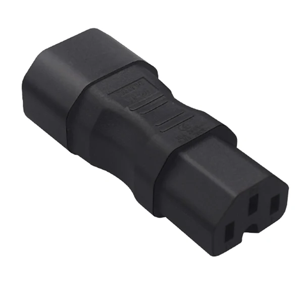 Casual Maxbell C14 to C15 Power Adapter 250V 10A Straight Copper Durable for Wall Mount Pdu Modern