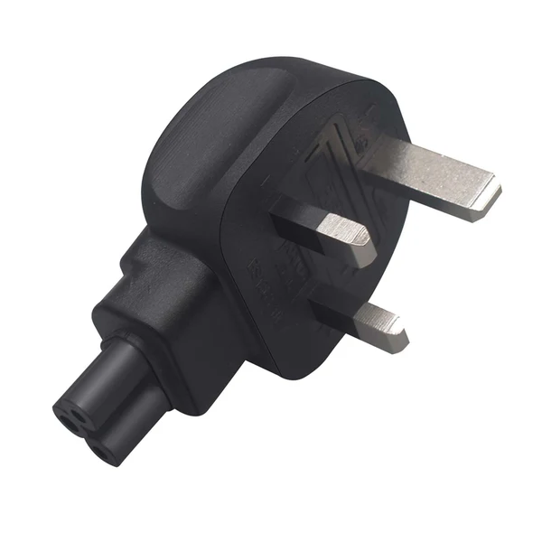 Outstanding Maxbell UK Plug Male to IEC320 C5 Female Plug for Electronic Device Notebook PC Safe