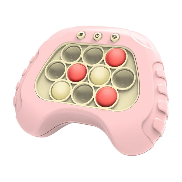 Fine Maxbell Memory Game Machine Light up Quickly Push Game Machine for Kids Party Favors Pink USB Reusable