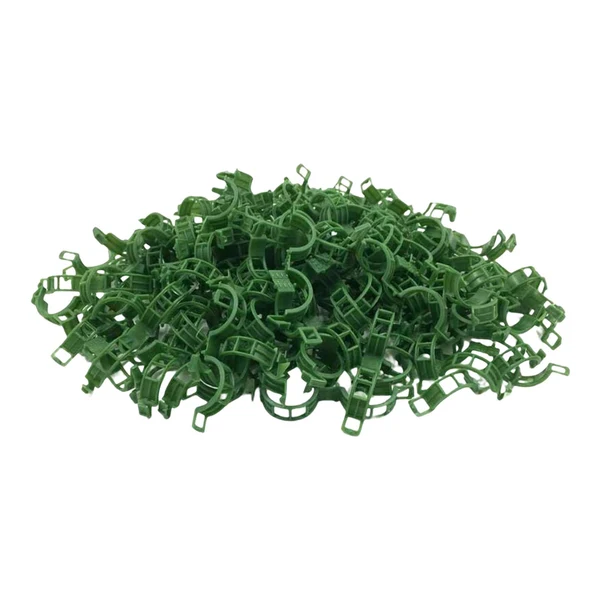 Modern Maxbell 100x Trellis Clips Vegetables Tomatoes Vine Clips for Garden Climbing Plants Green Stylish